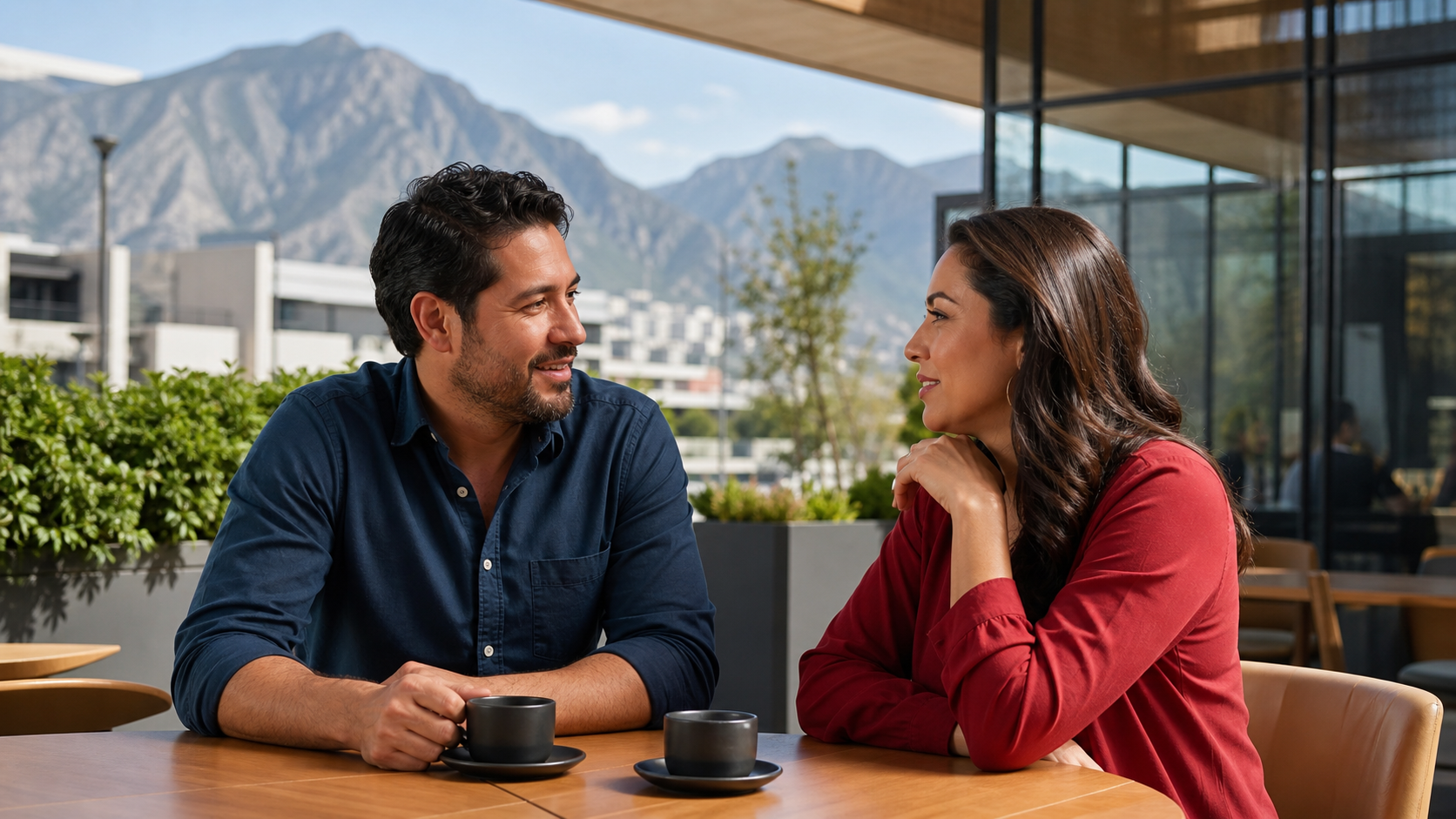 Cita discreta en Monterrey